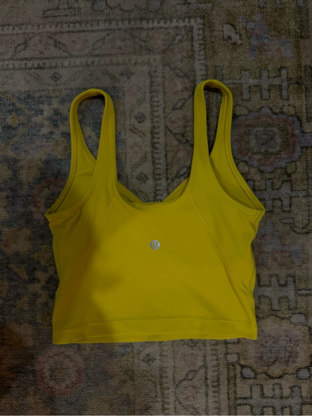 lululemon athletica Women’s Chartreuse Athletic Crop Tank
